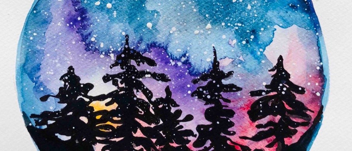 Galaxy Watercolour – BYO Painting Class