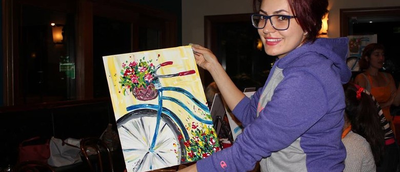 Paint Your Bike – Dine In Painting Party