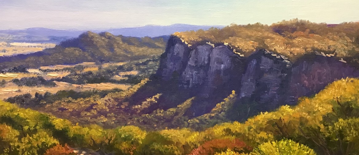 Oil Painting Class - Painting the Blue Mountains