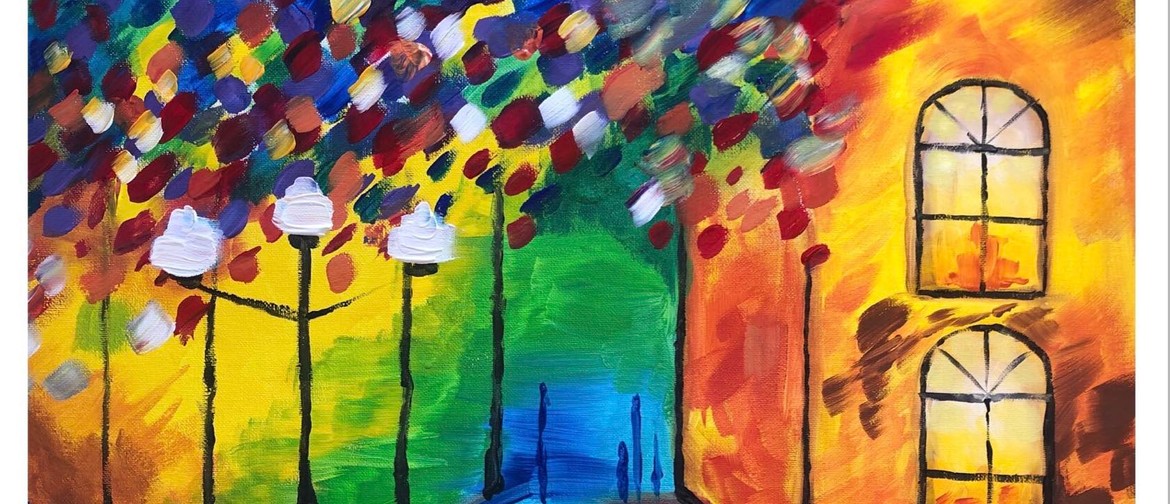 Street Lights – Sip, Lunch, and Paint