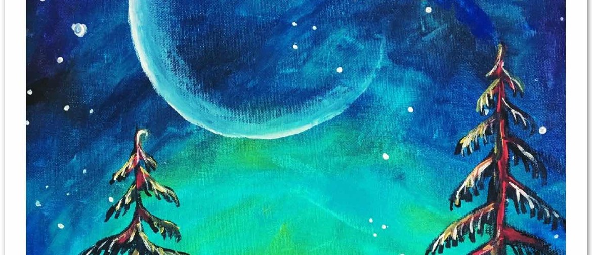 Harvest Moon – Dine In Painting Class