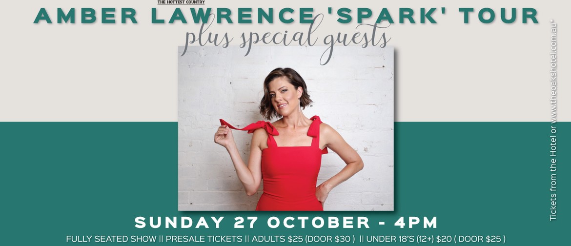 Amber Lawrence – Spark Tour
