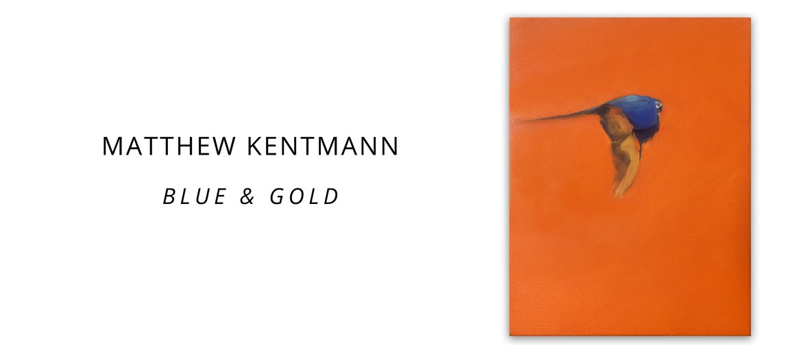 Exhibition Opening: Blue & Gold – Matthew Kentmann