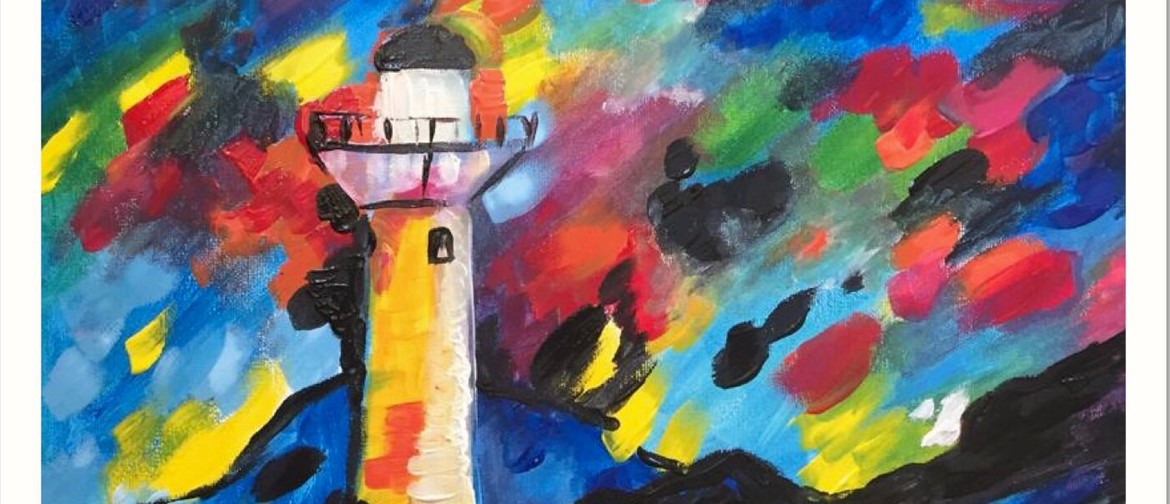 Be a Lighthouse – Sip and Paint Class