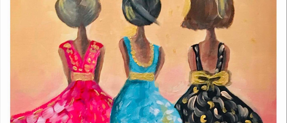 Golden Girls – Dine In Social Painting Class