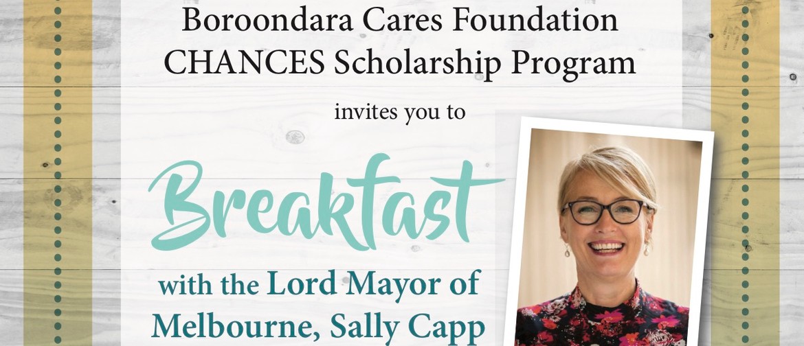 Breakfast for A Cause: Have Breakfast With Lord Mayor