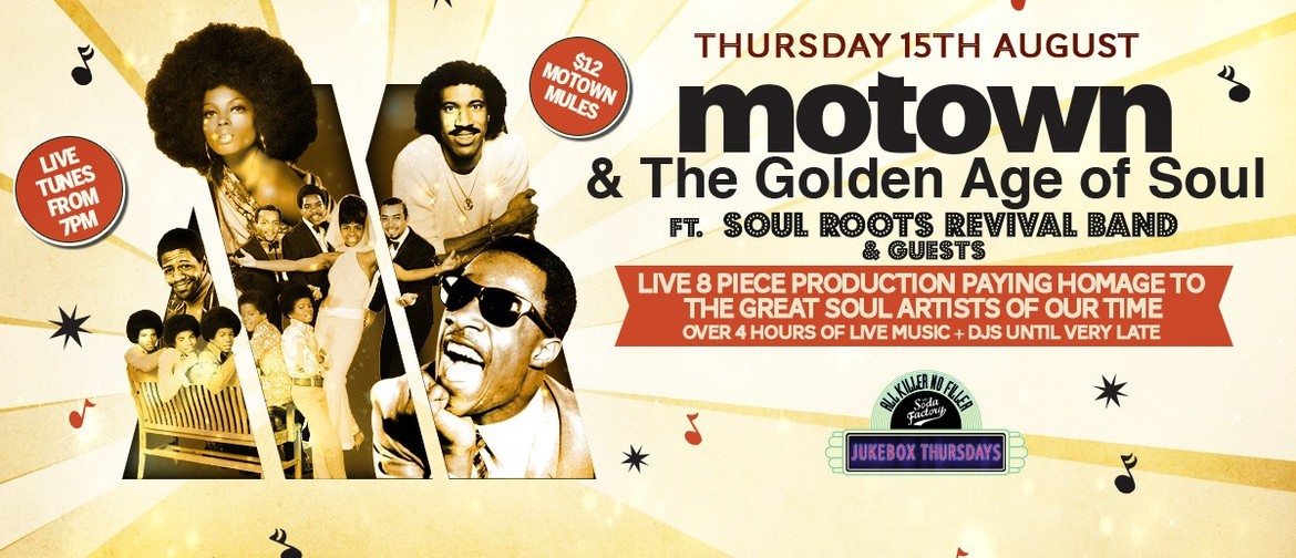 Motown & The Golden Age of Soul – Motown & Soul Tribute