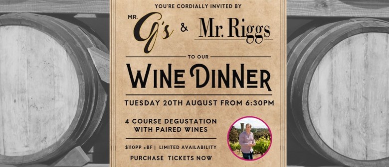 An Evening With Mr G & Mr Riggs