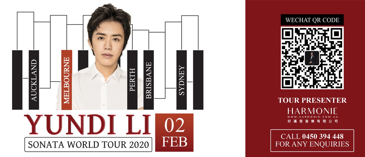 Yundi Li Sonata World Tour 2020 Melbourne Concert