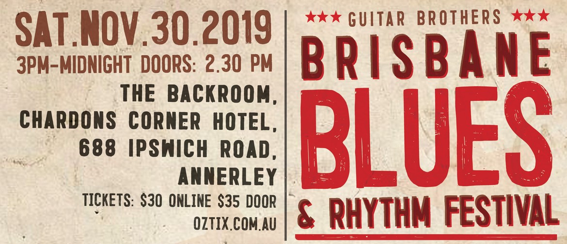 Brisbane Blues & Rhythm Festival 2019