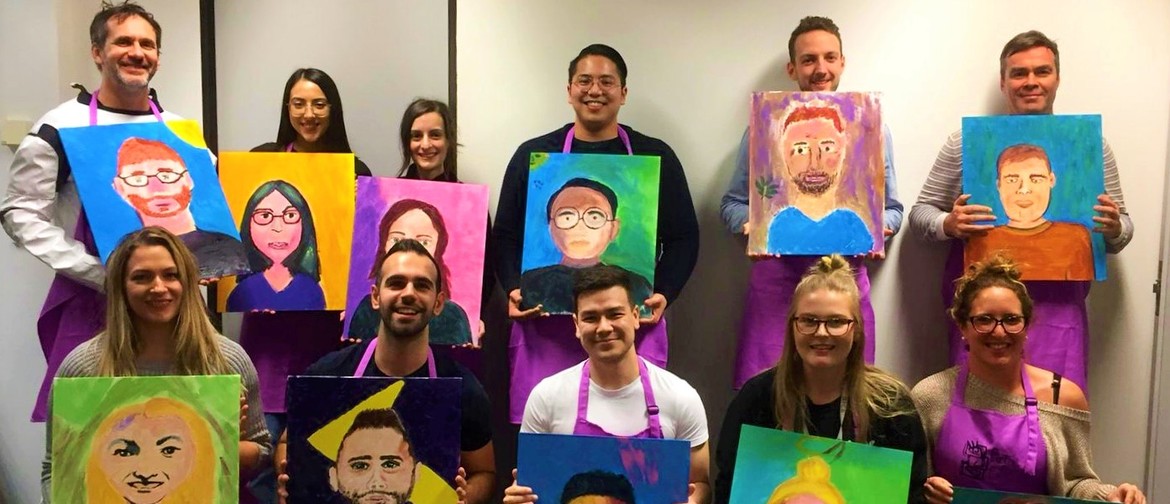 Paint your Colleague - Office Christmas Painting Party