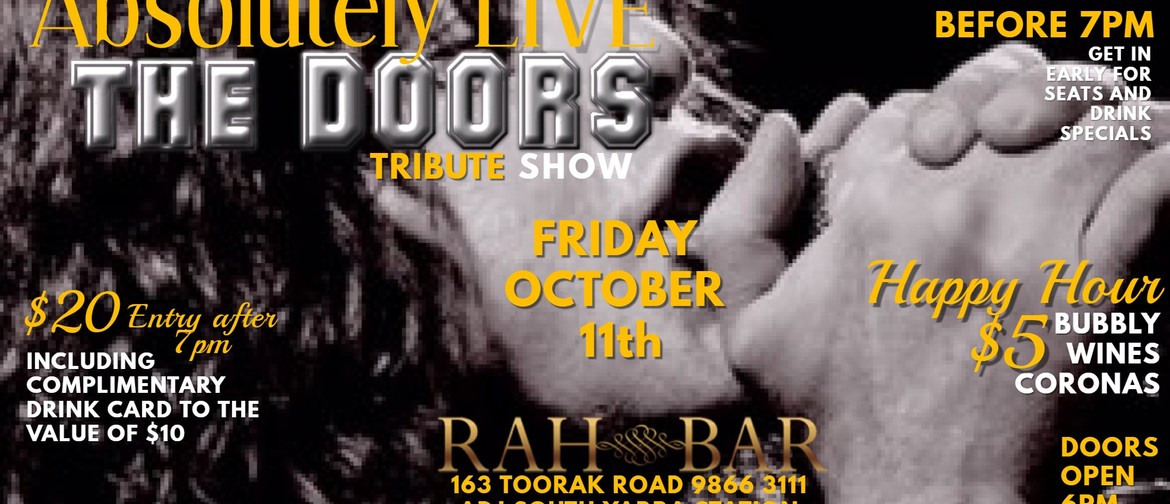 Absolutely Live – The Doors Tribute Show