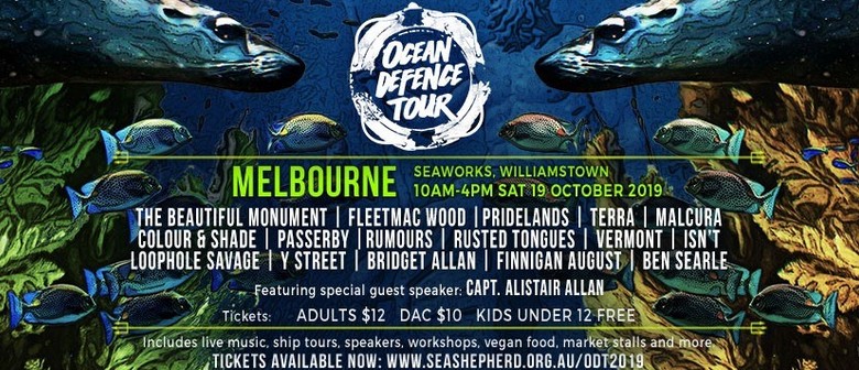 Sea Shepherd Melbourne's Ocean Defence Tour 2019