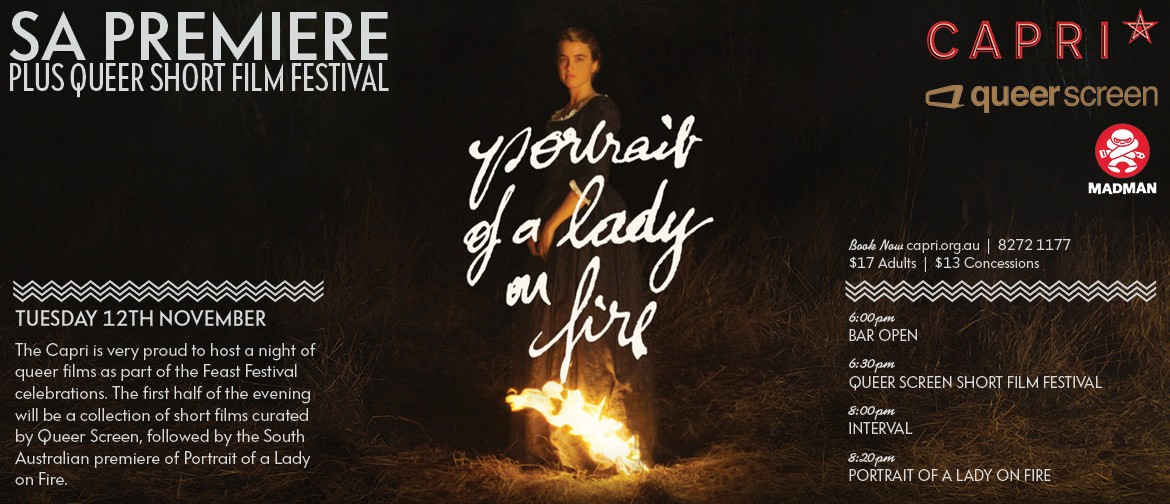 SA Premiere 'Portrait Of A Lady On Fire' & Queer Short Film