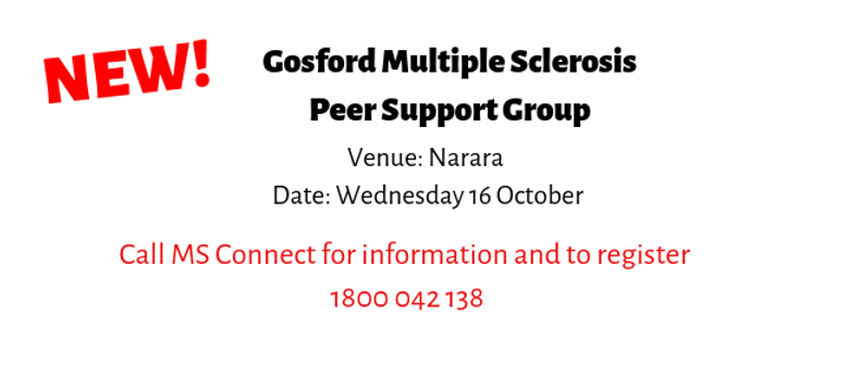 Gosford Multiple Sclerosis Peer Support Group