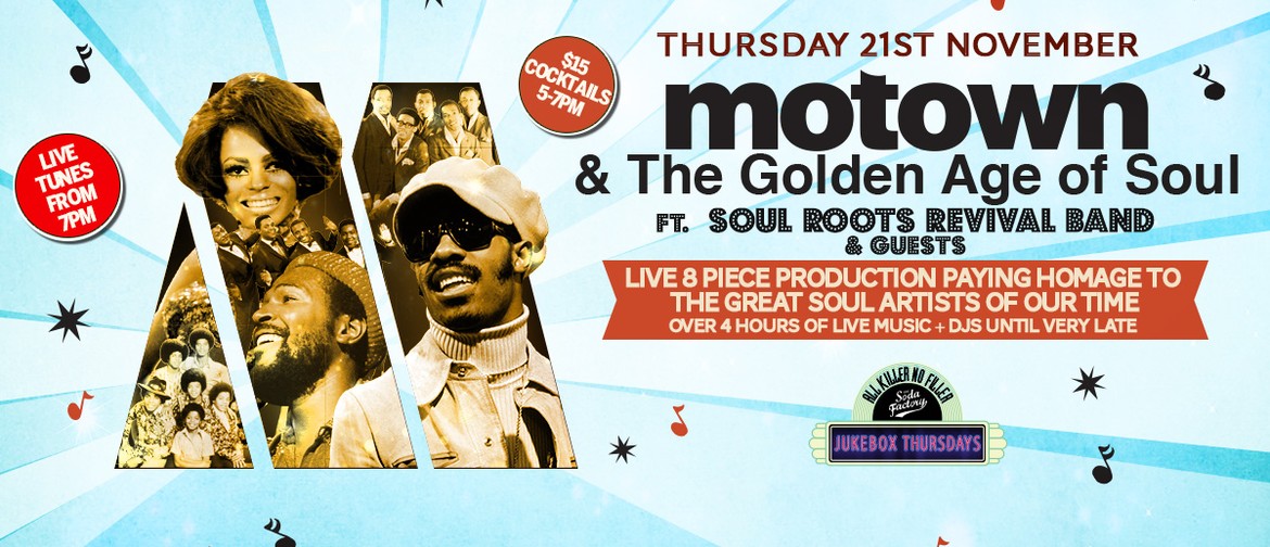 Motown & the Golden Age of Soul – Motown & Soul Tribute