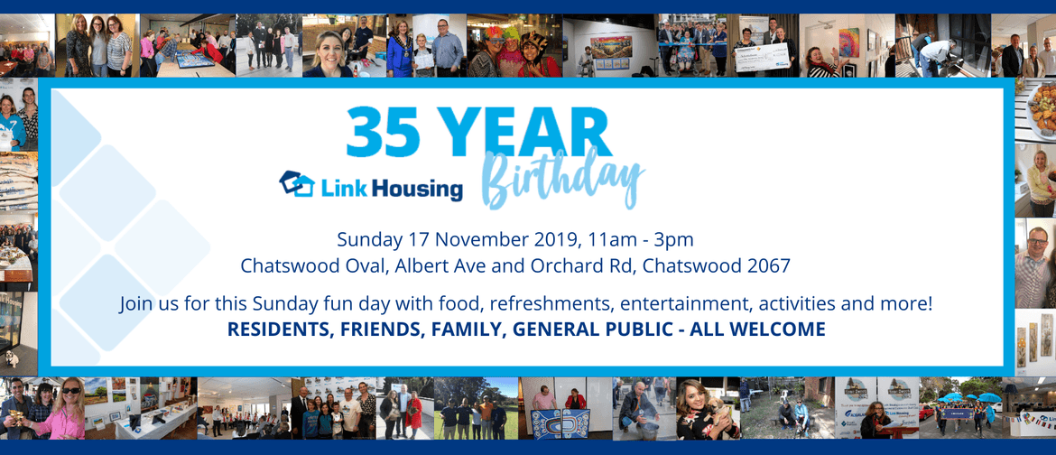 Link Housing's 35-Year Birthday Celebration