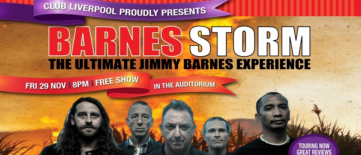 Barnes Storm – The Ultimate Jimmy Barnes Experience