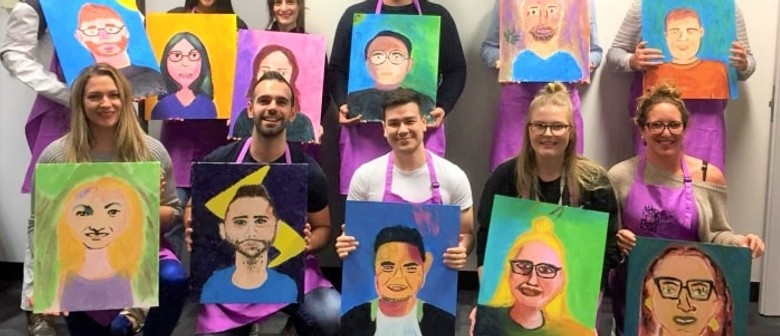 Paint your Colleague – Office Christmas Painting Party (BYO)