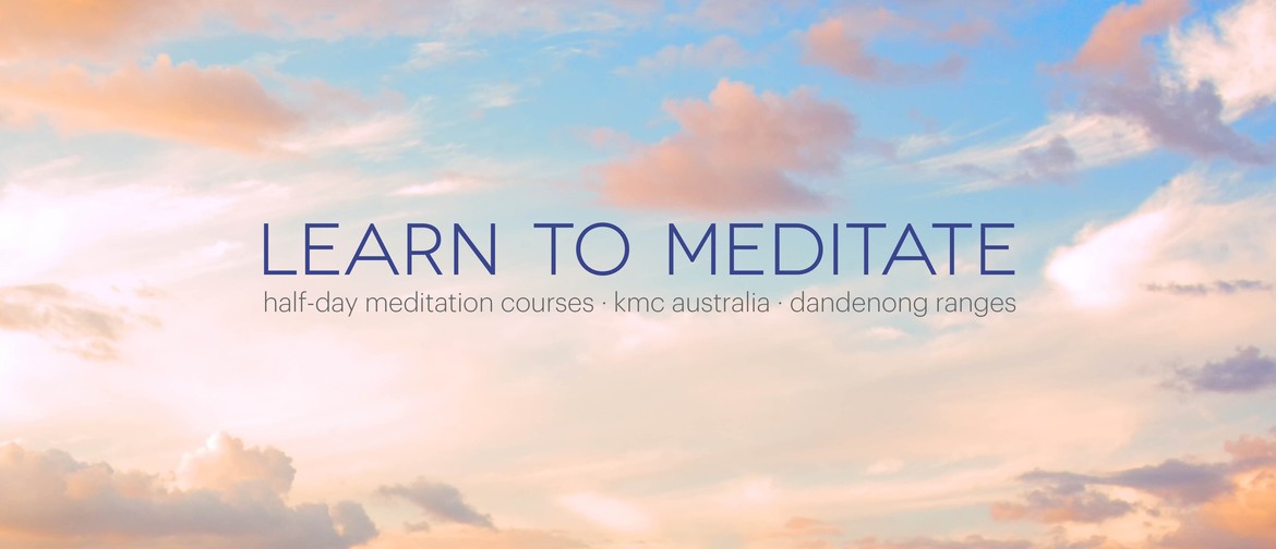 Learn to Meditate Half-Day Course