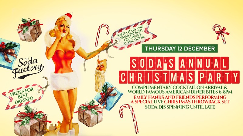 Soda S Annual Christmas Party Sydney Eventfinda