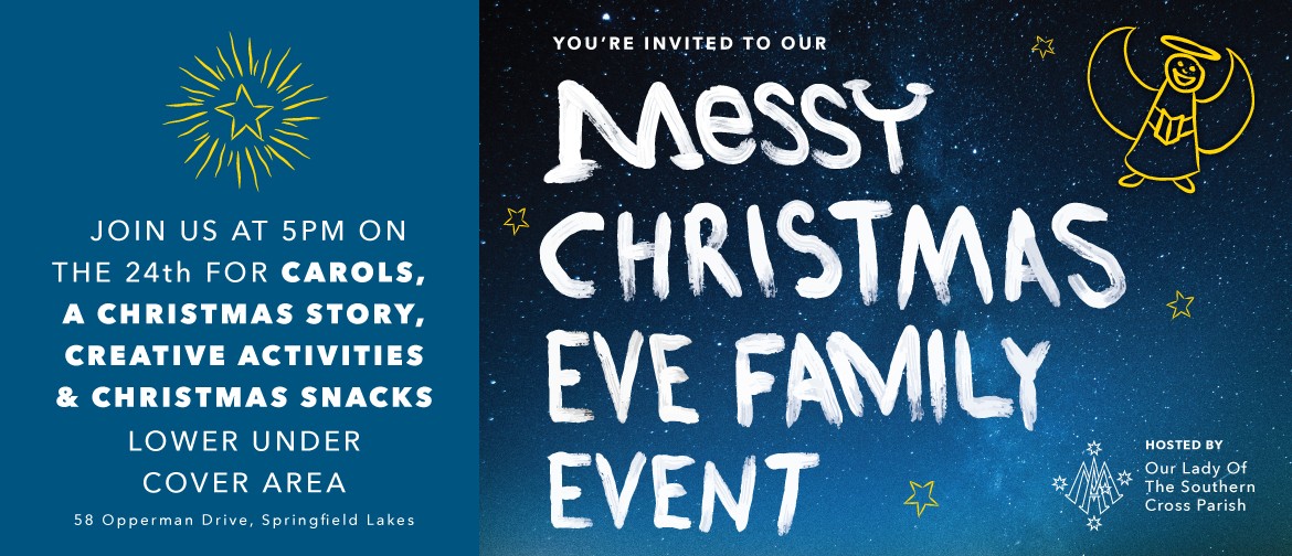 Messy Christmas Eve Family Event