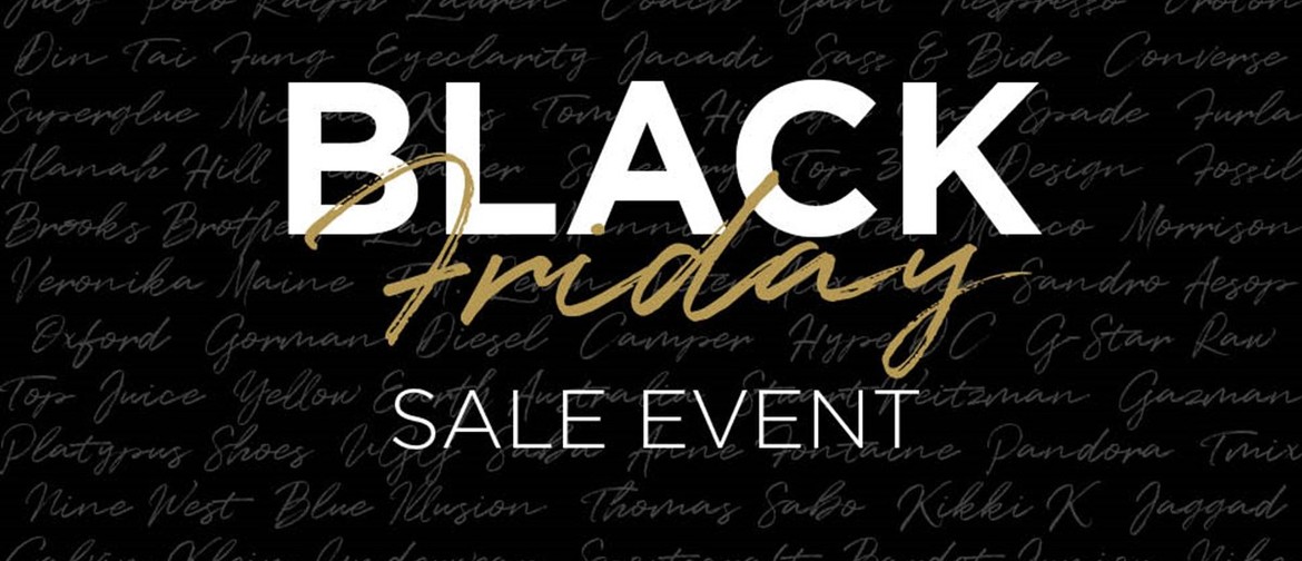 Black Friday Sale Event