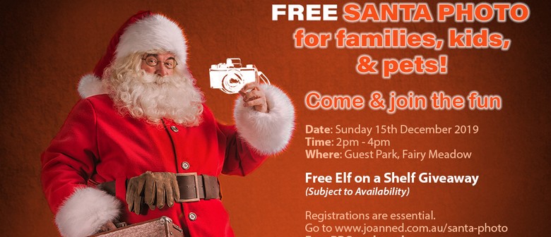 Santa Photo for Families, Kids and Pet