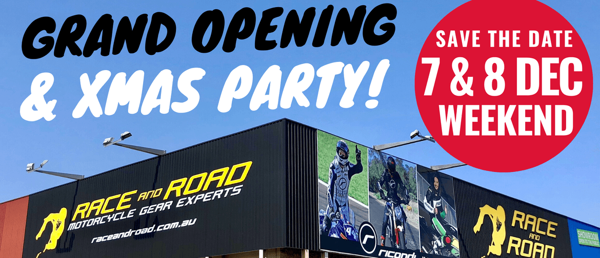 Grand Opening Event: Race & Road – Motorcycle Gear Experts