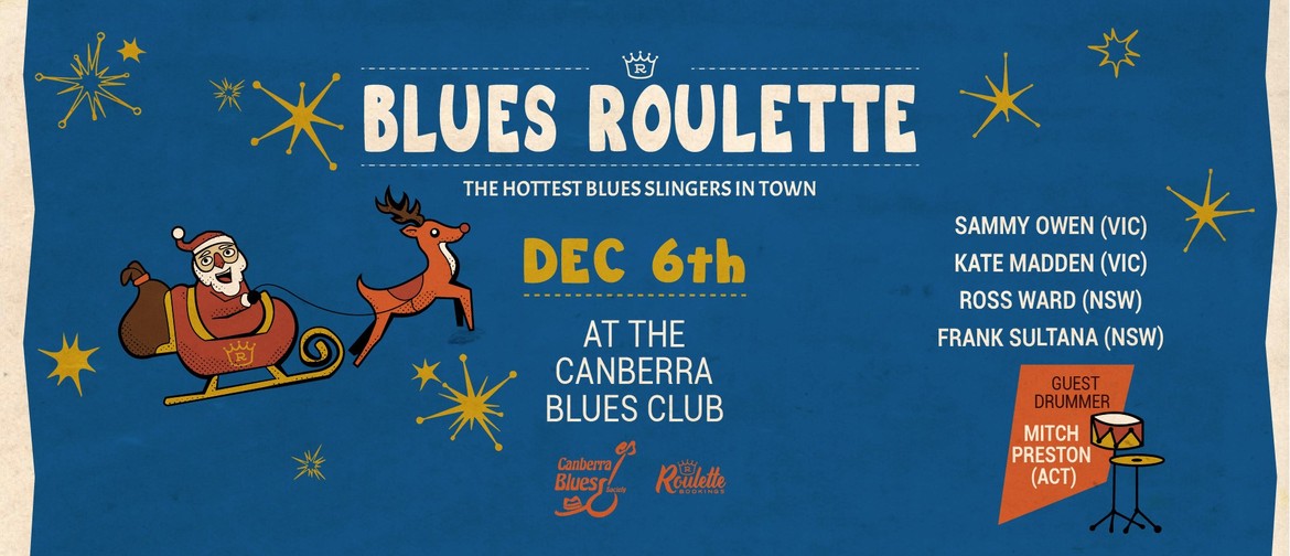 Blues Roulette – Friday Night Xmas Party
