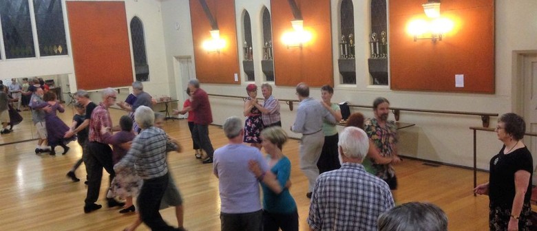 Contra Dance With Grayscale Band
