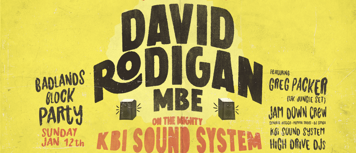 David Rodigan Mbe On the Mighty Kbi Sound System