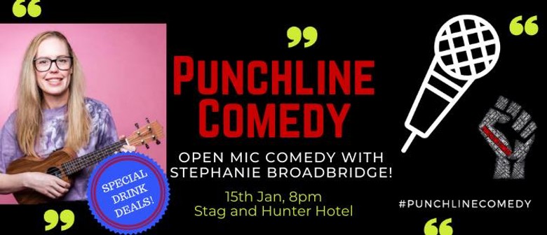Punchline Comedy With Stephanie Broadbridge
