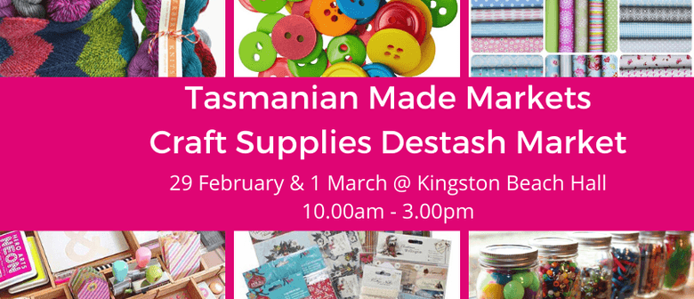 Tasmanian Made Craft Supplies Destash Market