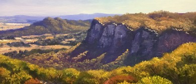 Oil Painting Class - Painting the Blue Mountains