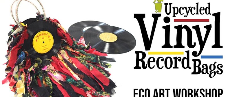 Upcycled Vinyl Record Bag Eco Art Workshops