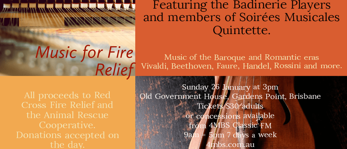 Music for Fire Relief