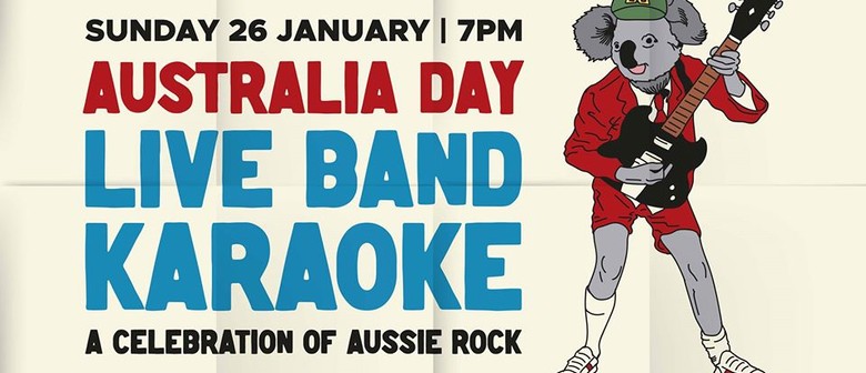Australia Day Band Karaoke – Bushfire Fundraiser