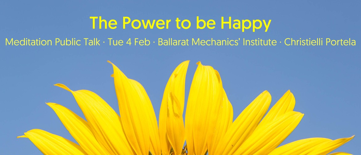 The Power to Be Happy