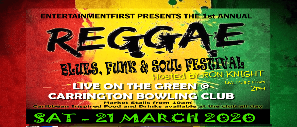 Reggae, Blues, Funk, Soul, Festival 2020