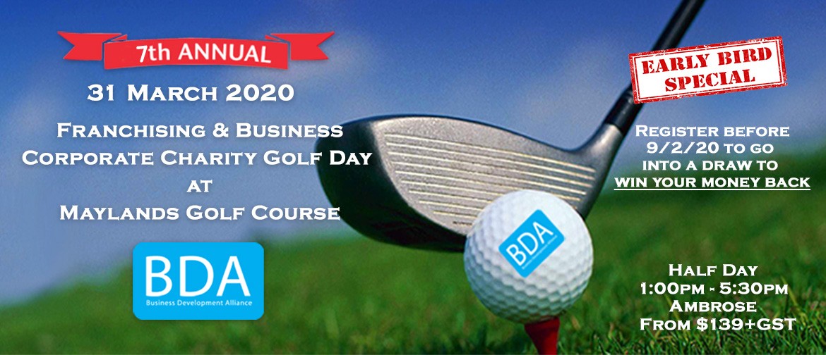 Franchising and Business Corporate Charity Golf Day 2020