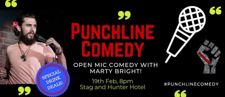 Punchline Comedy with Marty Bright