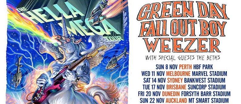 The Hella Mega Tour – Green Day, Fall Out Boy and Weezer
