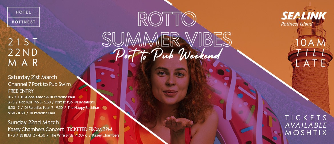 Rotto Summer Vibes – Port to Pub Weekend