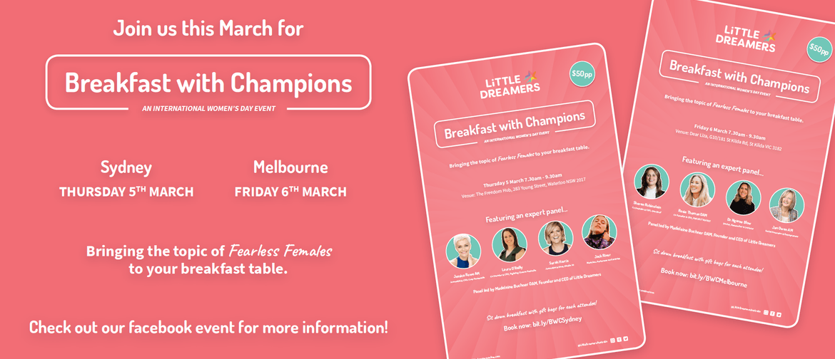 Breakfast with Champions: Fearless Females