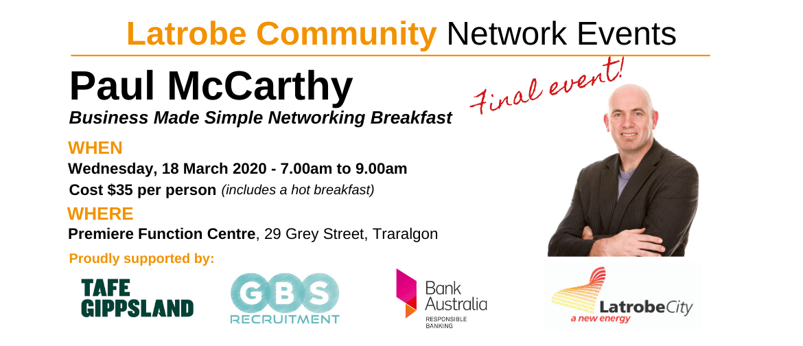 Business Made Simple Networking Breakfast