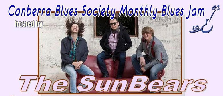 The SunBears host Canberra Blues Society March Blues Jam