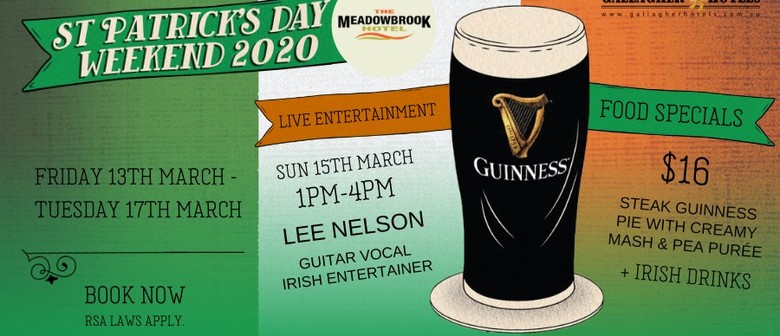 St Patrick's Day Weekend 2020