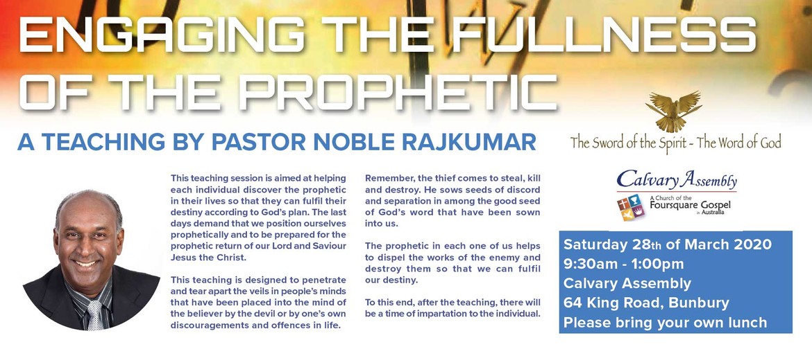 Engaging the Fullness of the Prophetic