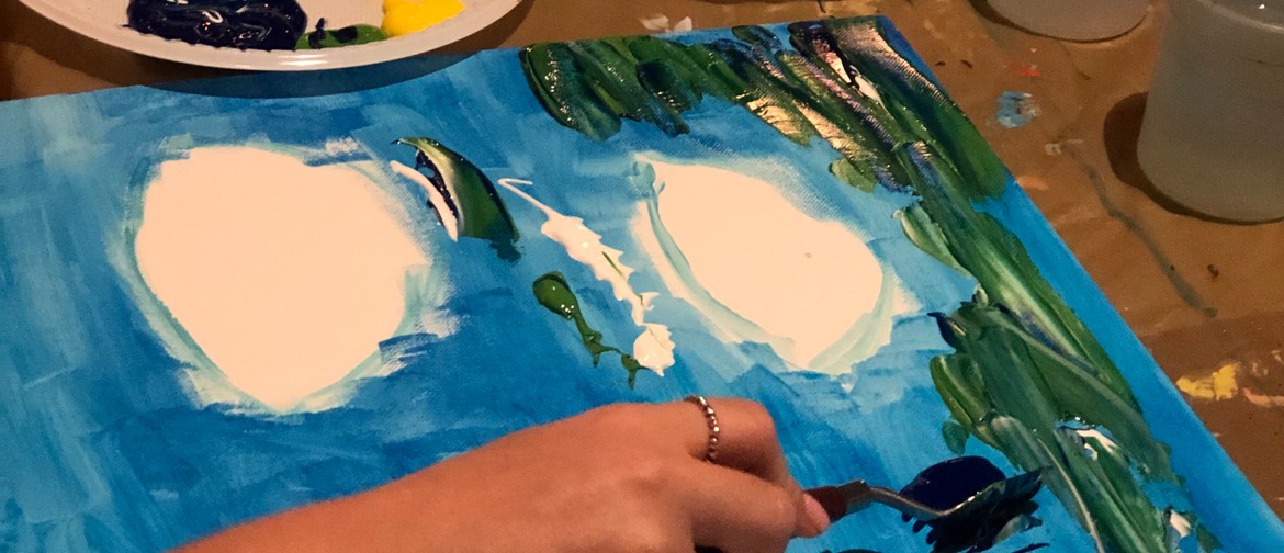 Palette Knife Monet Painting (BYO Painting Class): CANCELLED